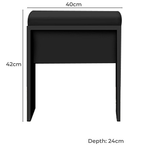 2 Piece Clementine Dressing Table & Stool Set