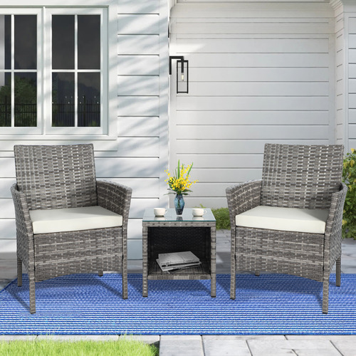 HoxtonRoom 2 Seater Matteo Outdoor Lounge Set | Temple & Webster