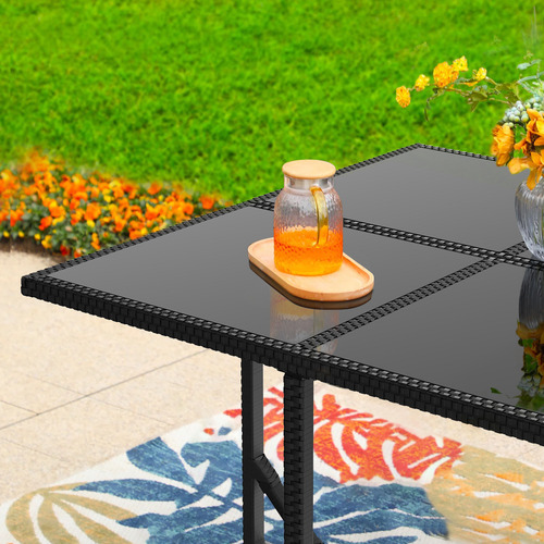 4 Seater Evander Outdoor Dining Table & Chair Set