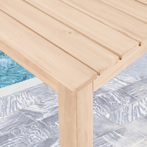 Delmar Fir Wood Outdoor Side Table
