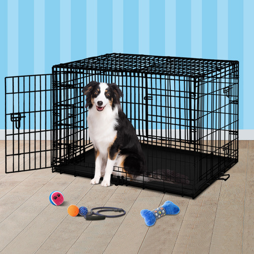 Jacob-3-Doors-Metal-Dog-Cage-with-Tray
