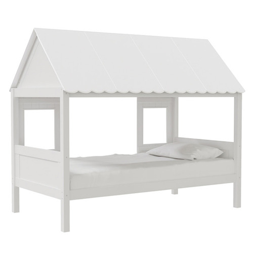 Kids' Frida Pine Wood Single Bed