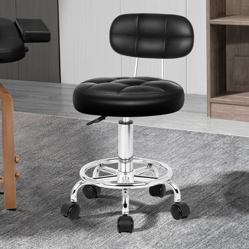 Lora-Faux-Leather-Salon-Stool