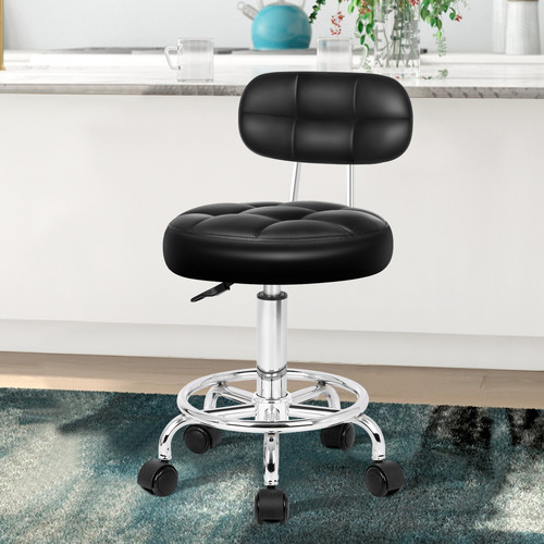 Lora-Faux-Leather-Salon-Stool