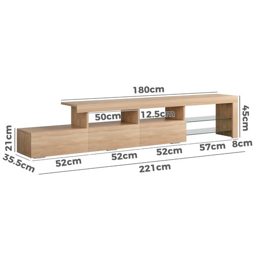 Lavigne LED Entertainment Unit