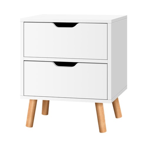Cinar-2-Drawer-Bedside-Table