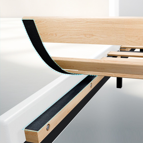 White-Kyle-Faux-Leather-Bed