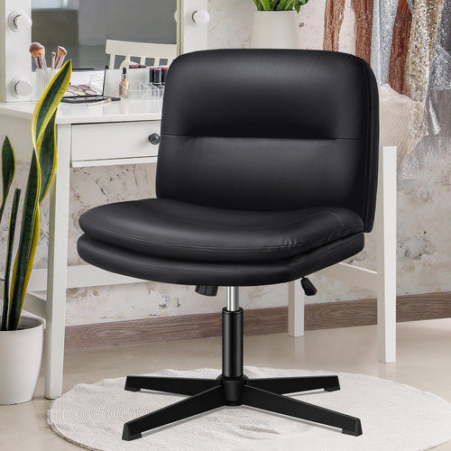 Tegan-PU-Leather-Office-Chair-and-Ottoman-Set