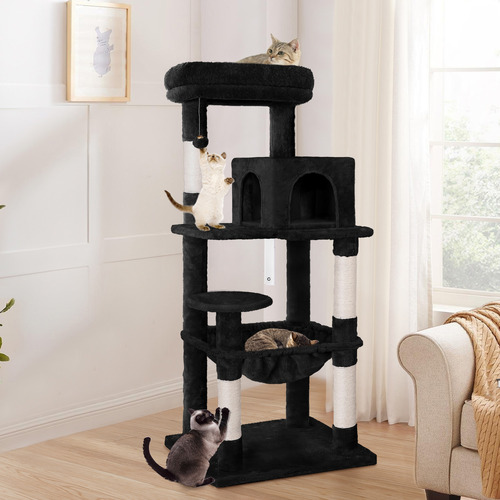 143cm-Fir-Wood-Cat-Scratching-Tree