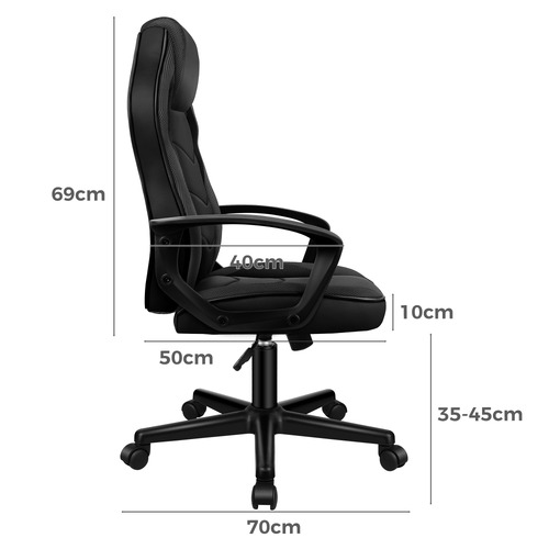 Cary Faux Leather Office Chair