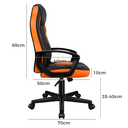 Cary Faux Leather Office Chair