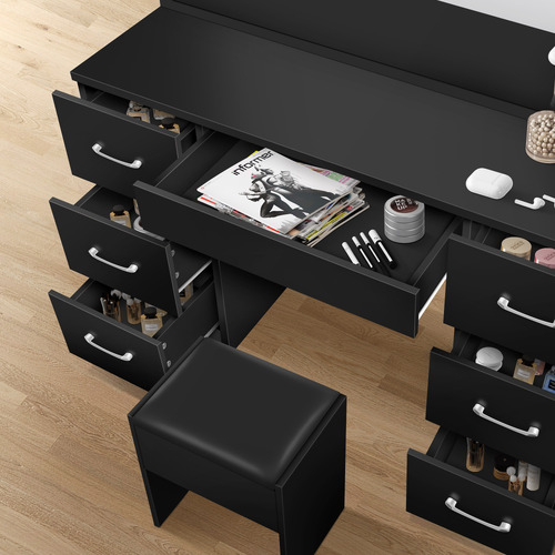 2-Piece-Asse-Dressing-Table-and-Stool-Set