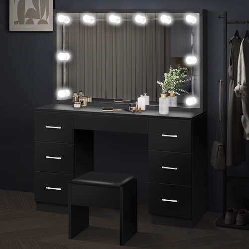 2-Piece-Asse-Dressing-Table-and-Stool-Set