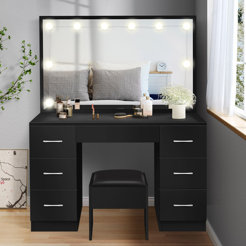 2-Piece-Asse-Dressing-Table-and-Stool-Set