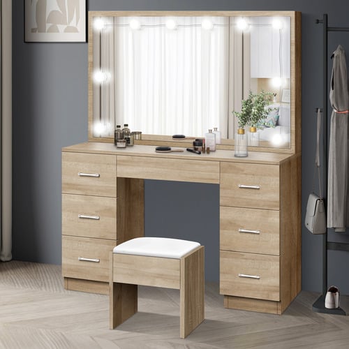 2-Piece-Asse-Dressing-Table-and-Stool-Set