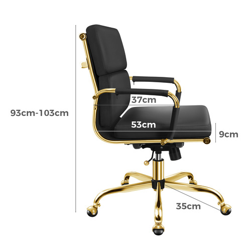 Gabrielle Faux Leather Executive Chair