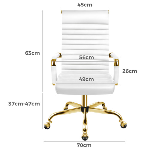 Milton Faux Leather Executive Chair