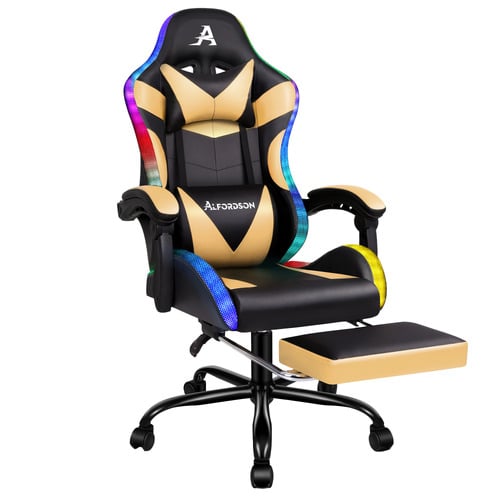 Delina LED Gaming & Massage Chair
