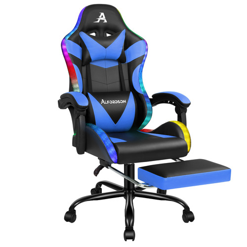 Delina LED Gaming & Massage Chair