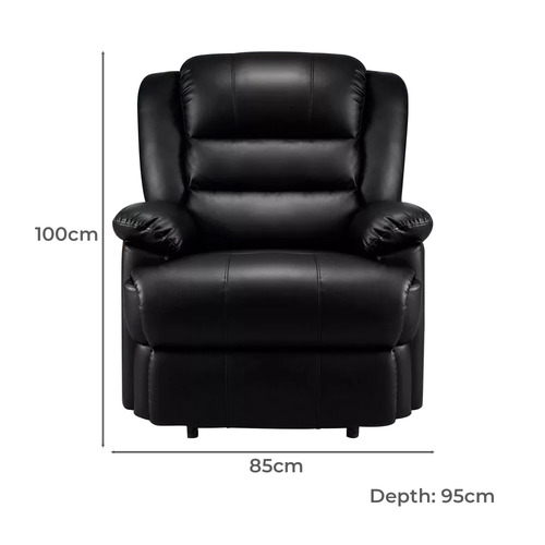 Soleil PU Leather Recliner Chair