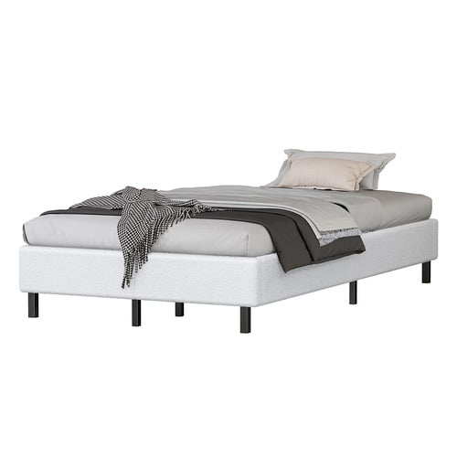 Maryam Boucle Bed Frame