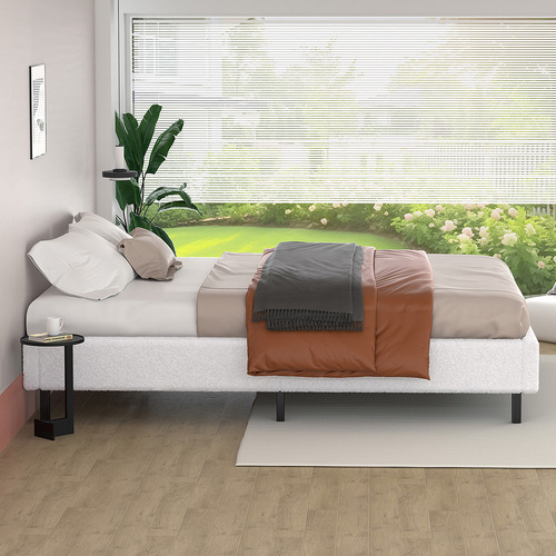 Maryam Boucle Bed Frame