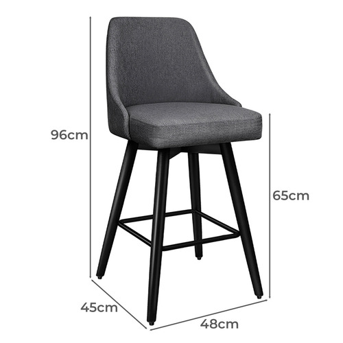 Augusta Linen Bar Stools