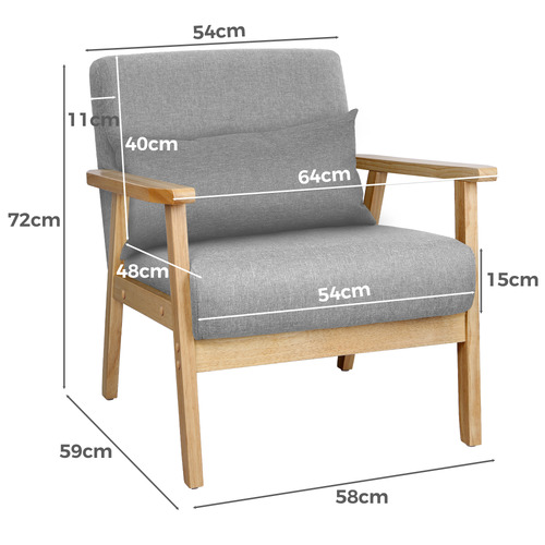 Cami Linen Armchair