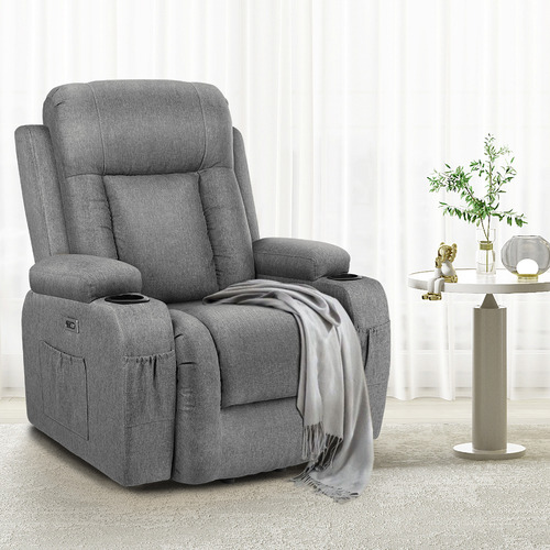 Kyron Upholstered Recliner Armchair
