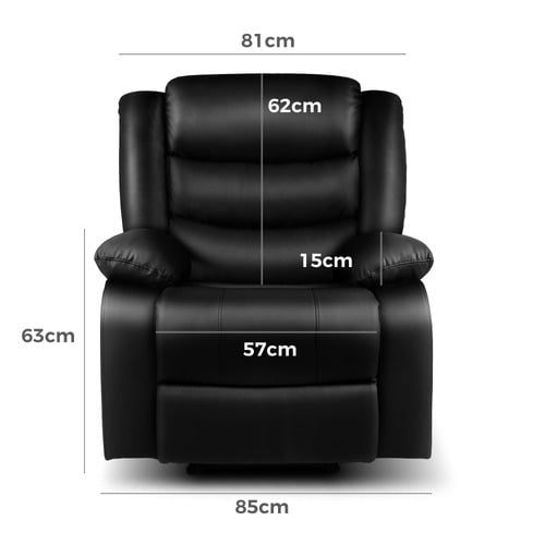 Kehinde Faux Leather Recliner Armchair