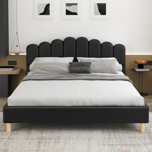 Philippa-Faux-Leather-Bed-Frame