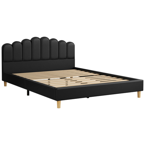 Philippa-Faux-Leather-Bed-Frame