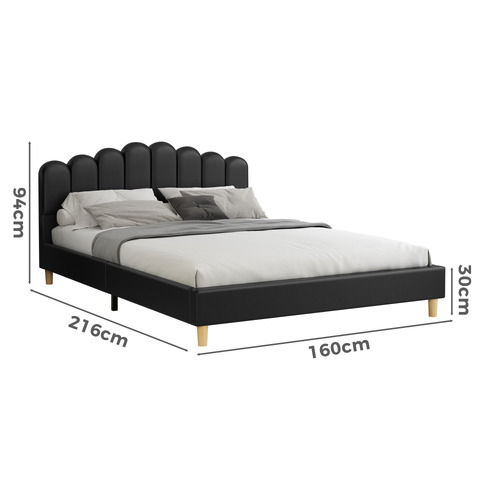Philippa-Faux-Leather-Bed-Frame