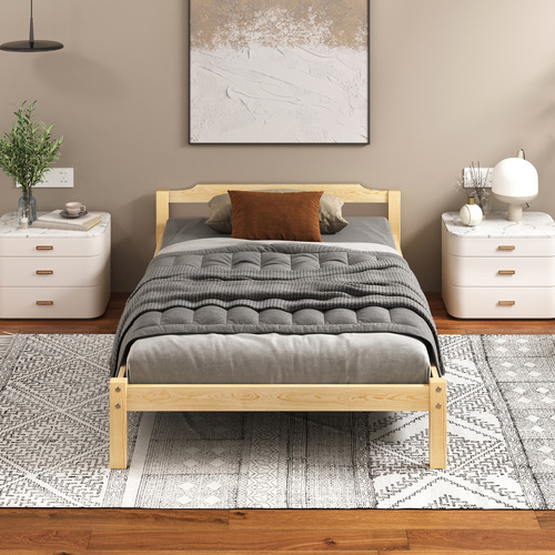 Kaeda-Pine-Wood-Bed-with-Storage