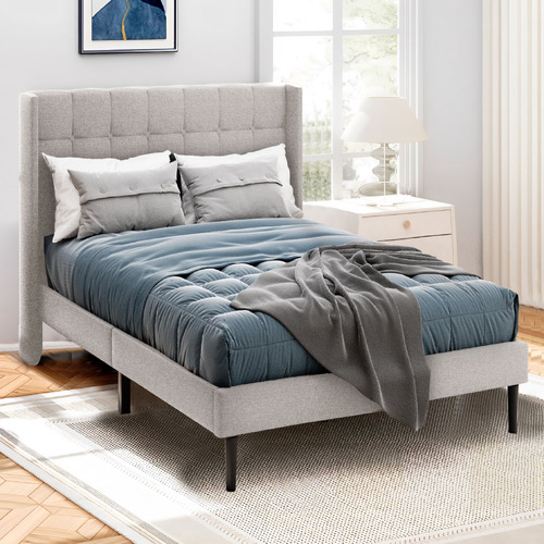 Catherine Upholstered Platform Bed