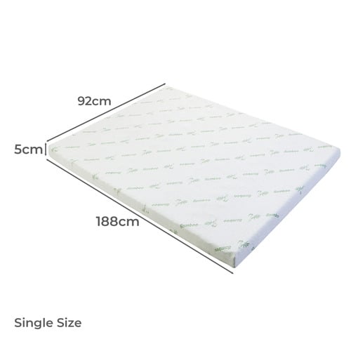 5cm Layla Bamboo Mattress Topper
