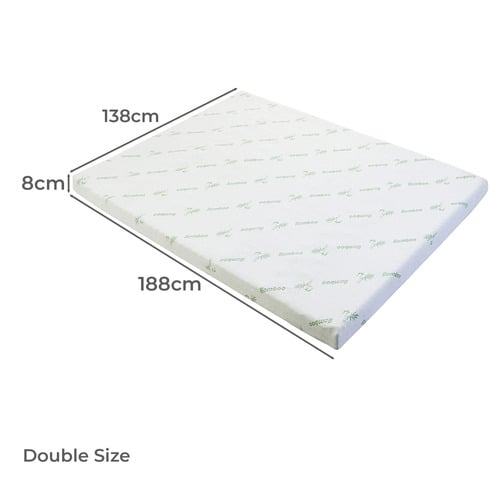 8cm Maya Bamboo Mattress Topper