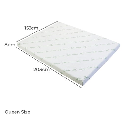 8cm Maya Bamboo Mattress Topper