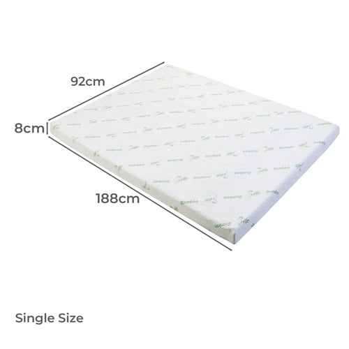 8cm Maya Bamboo Mattress Topper