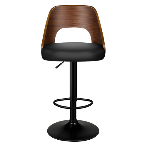 110cm Bennet Faux Leather Adjustable Bar Stools