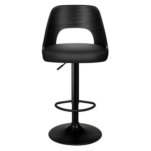 110cm Bennet Faux Leather Adjustable Bar Stools
