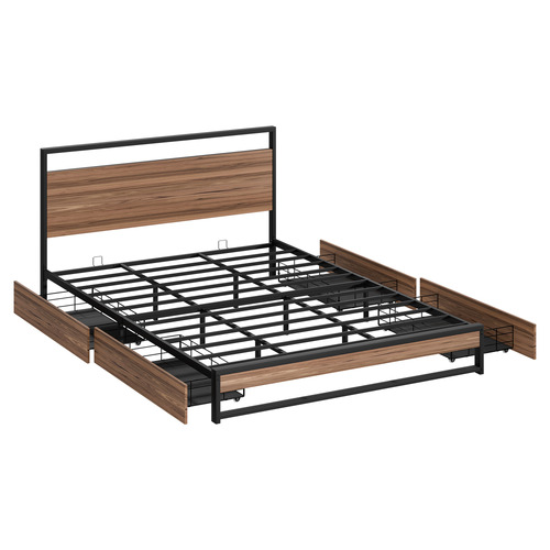 Lee Platform Bed with Underbed Storage