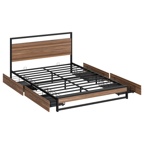 Lee Platform Bed with Underbed Storage