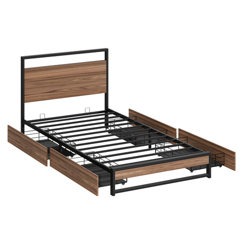 Lee Platform Bed with Underbed Storage