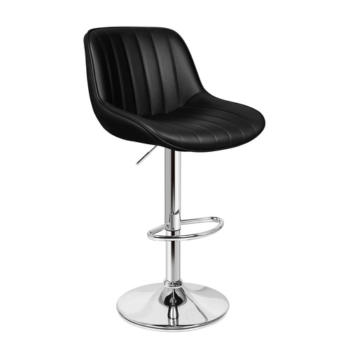 90cm Vitesse Faux Leather Adjustable Bar Stools