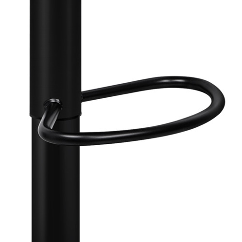 90cm Avalache Faux Leather Adjustable Bar Stool