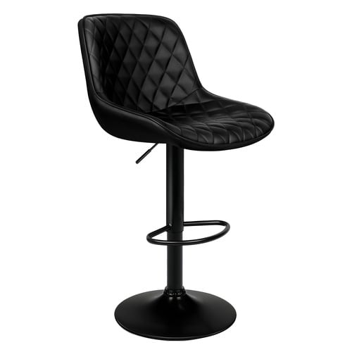 80cm Nunnally Faux Leather Bar Stool