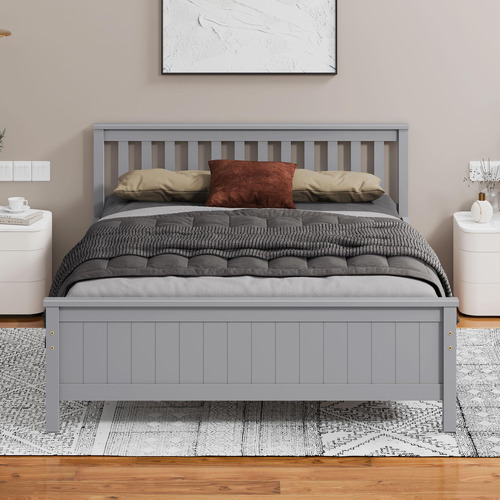 Freya Pine Wood Bed Frame