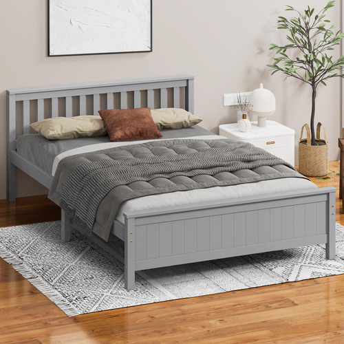 Freya Pine Wood Bed Frame
