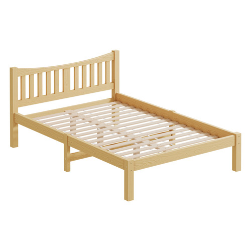 Natural Carmilla Pine Wood Bed Frame